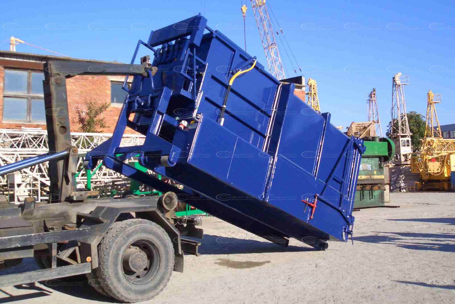 Mobile compactors Waste Disposal Machinery